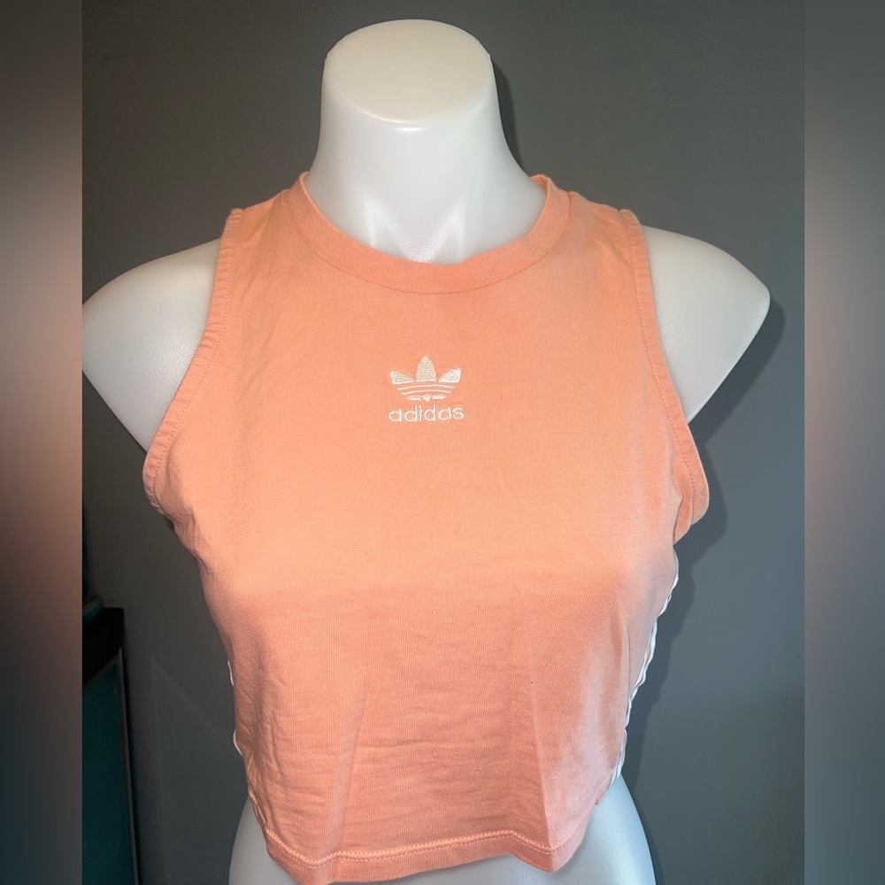 Adidas vintage cropped tank